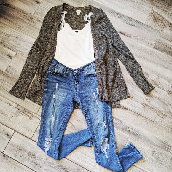 Forever 21 Denim - Forever 21 skinny Jeans 27, Mossimo Cardigan S